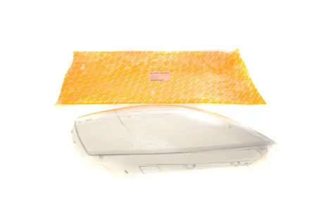 Стекло фары citroen nemo/fiat fiorino/peugeot bipper 08-(r) AUTOTECHTEILE 503 0389