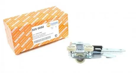 Ролик двери (боковой/нижний) fiat ducato/peugeot boxer 02-06 (с кронштейном) AUTOTECHTEILE 505 0050