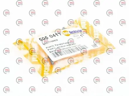 Планка направляющая стекла двери fiat doblo 01- (планка + заклепка) AUTOTECHTEILE 505 0411