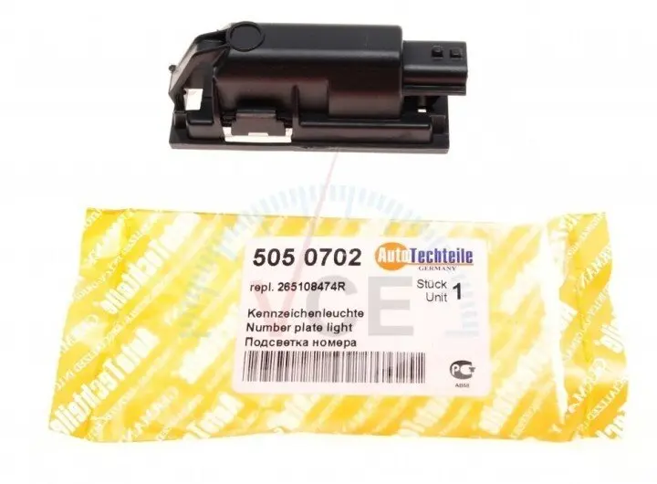 Фото 1 - Подсветка номера (заднего) renault megane/master iii 00- AUTOTECHTEILE 505 0702 Подсветка номера (заднего) renault megane/master iii 00- AUTOTECHTEILE 505 0702 (фото 1)