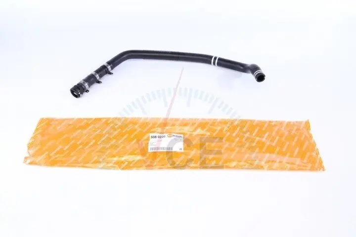 Патрубок пічки fiat ducato 2.3 jtd 06- AUTOTECHTEILE 508 0220 (фото 1)