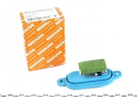 Реостат пічки fiat ducato/peugeot boxer 94-06 AUTOTECHTEILE 509 0100