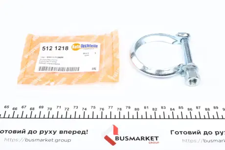 Хомут глушника citroen jumpy/peugeot expert 1.9 d/td 96-06/ renault kangoo 97- AUTOTECHTEILE 512 1218
