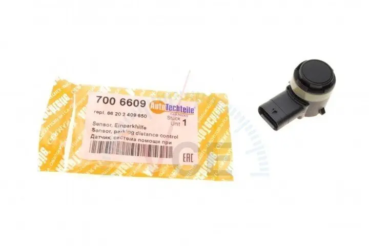 Фото 1 - Датчик паркування bmw 5 (g30)/x3 (g01)/x5 (f15) 03-/mb sprinter 906 06- AUTOTECHTEILE 700 6609 Датчик паркування bmw 5 (g30)/x3 (g01)/x5 (f15) 03-/mb sprinter 906 06- AUTOTECHTEILE 700 6609 (фото 1)