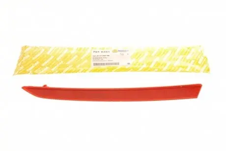 Відбивач бампера (заднього) bmw 3 (f30/f31) 11-19 (m-tech) (l) AUTOTECHTEILE 701 6351