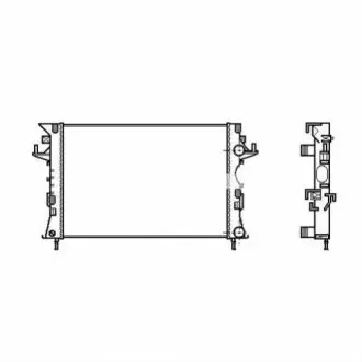 Радиатор, охлаждение двигателя AVA QUALITY COOLING RTA2290