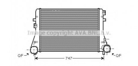 Інтеркулер AVA QUALITY COOLING VWA4227