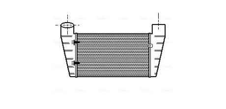 Інтеркулер AUDI; VW AVA QUALITY COOLING AI4112