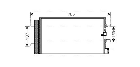 Конденсатор, кондиціонер AVA QUALITY COOLING AI5352D (фото 1)