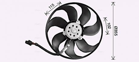 Вентилятор AVA QUALITY COOLING AI7521 (фото 1)
