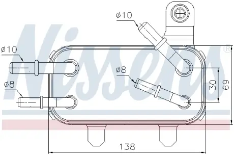 Охладитель масла AVA QUALITY COOLING AU3366