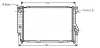 Радиатор, Система охлаждения двигателя AVA QUALITY COOLING BW2164 (фото 1)