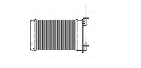 Радіатор обігрівача bmw e30/z1 88-316->325 (ava) AVA QUALITY COOLING BW6022