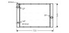 Радіатор охолодження bmw 5/6/7 series (ava) AVA QUALITY COOLING BWA2285 (фото 1)