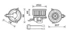 Вентилятор обігрівача салону PSA Berlingo Partner 1.6HDI 1,9D 2,0D I AC- AVA AVA QUALITY COOLING CN8511 (фото 1)
