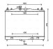 Радіатор охолодження двигуна ava AVA QUALITY COOLING DN2338 (фото 1)