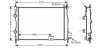 Радіатор охолодження двигуна Nissan Qashqai (06-14) 1.5 DCI AVA AVA QUALITY COOLING DNA2287 (фото 1)