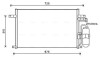 Конденсер кондиционера chevrolet epica (2007) 2.0 (вер-во ava) AVA QUALITY COOLING DW5137D (фото 1)
