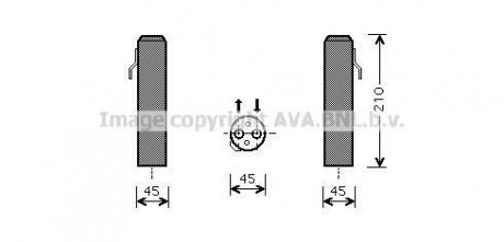 Осушувач кондиціонера AVA QUALITY COOLING HYD218 (фото 1)