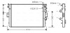 Радіатор, Система охолодження двигуна AVA QUALITY COOLING IVA2041 (фото 1)