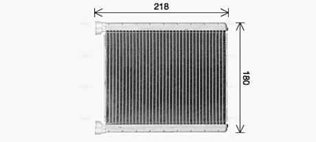 Теплообмінник, Система опалення салону AVA QUALITY COOLING MS6763