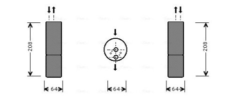 Осушувач, кондиціонер AVA QUALITY COOLING MSD053