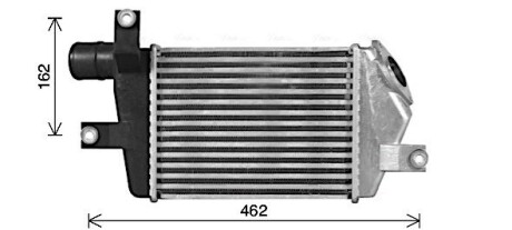 Інтеркулер вир AVA QUALITY COOLING MT4283