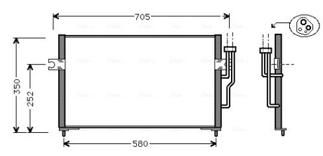 Конденсатор, кондиционер AVA QUALITY COOLING MT5100