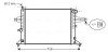 Радіатор astra g 1.4 mt -ac 98- (ava) AVA QUALITY COOLING OL2272 (фото 1)