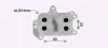 Радіатор масляний Citroen Jumpy (16-), DS4 (10-), DS5 (12-)-Peugeot 2008 (13-), AVA QUALITY COOLING PE3424 (фото 1)