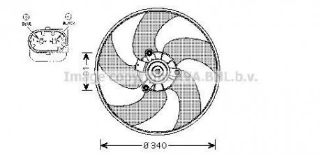Вентилятор AVA QUALITY COOLING PE7522 (фото 1)