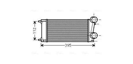 Охладитель наддувочного воздуха AVA QUALITY COOLING PEA4343