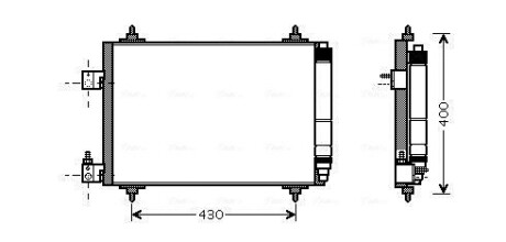 Конденсатор, кондиціонер AVA QUALITY COOLING PEA5286D