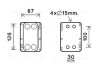 Радиатор масляный nissan/opel/renault (выр-во ava) AVA QUALITY COOLING RT3631 (фото 1)