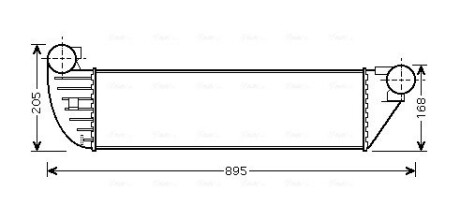 Інтеркулер espace4/laguna2 td 05- (ava) AVA QUALITY COOLING RTA4397