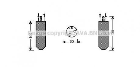 Осушувач кондиціонера AVA QUALITY COOLING RTD364 (фото 1)