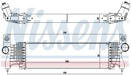 Интеркуллер suzuki sx4 s-cross, vitara d16aa 08.13- AVA QUALITY COOLING SZ4171
