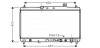 Радіатор охолодження camry 22i at 96-01(ava) AVA QUALITY COOLING TO2236 (фото 1)