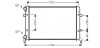 Радиатор охлаждения двигателя golf5/touran/a3 14/16 03- vw2204 (ava) AVA QUALITY COOLING VN2204 (фото 1)