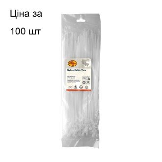 Стяжка пластикова 2,5x200 біла MAK parts 26105