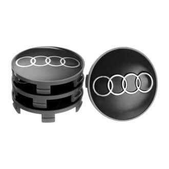 Заглушка колесного диска Audi 69x65 (в комплекте 4 шт) MAK parts 50020