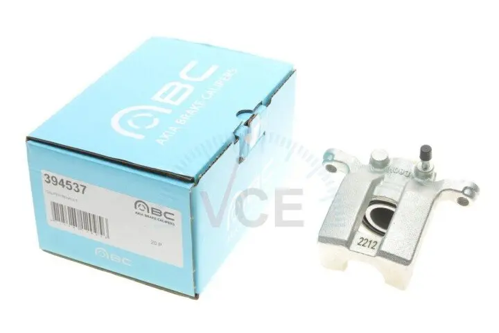 Тормозной суппорт (задний) (R) Nissan Qashqai/Qashqai +2 I/Renault Koleos I 06- (d=43mm) (Akebono) AXIA 394537 (фото 1)