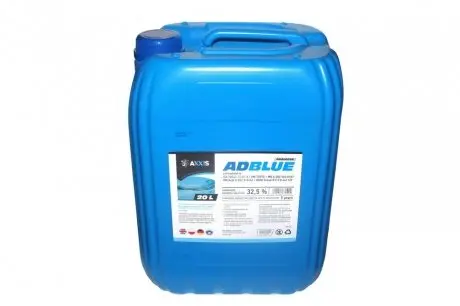 Рідина adblue для зниження викидів систем scr (сечовина) 20 л AXXIS 501579 AUS 32 AX