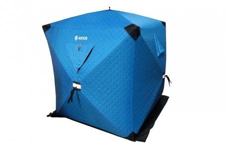 Палатка зимняя CUBE синий (150*150*165см) <> AXXIS Ax-1117