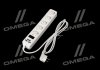 Мережевий фільтр, подовжувач USB2 Optima Base 5 1,8m WHITE провід 3*0,75мм2 <> AXXIS Ax-1267 (фото 5)