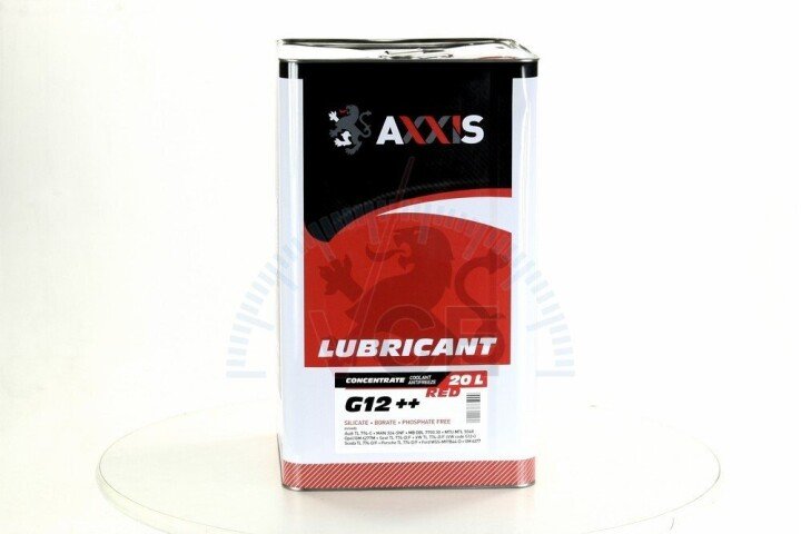 Антифриз <> red концентрат g12+ (-80c) (каністра 20л/22,4кг) AXXIS AX-2087 (фото 1)