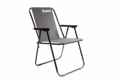 Кресло раскладное для пикника, рыбалки (черное) AXXIS Ax-793