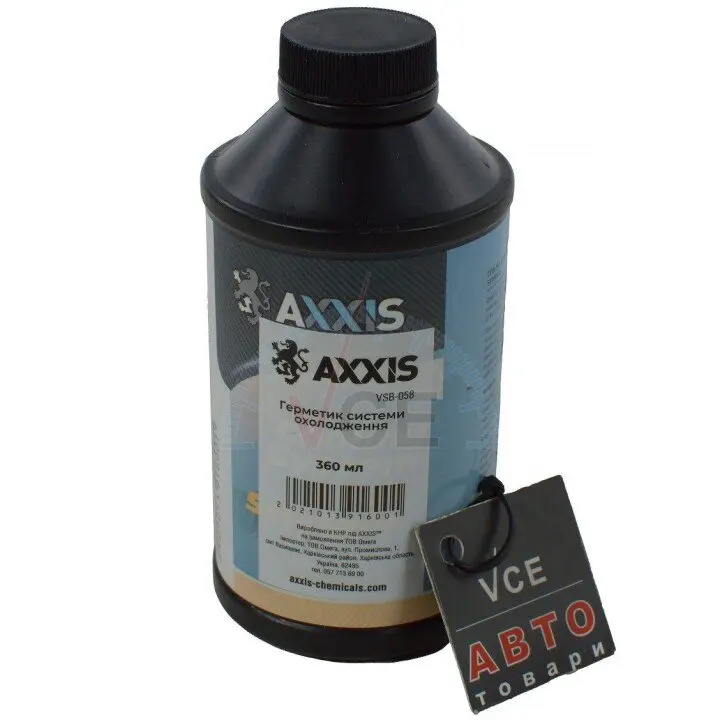 Герметик системи охолодження STOP-LEAK 360мол. <> AXXIS VSB-058 (фото 1)