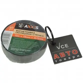 Ізолента тканинна вогнетривка (антискрип) 19мм*15 <> AXXIS WH23A
