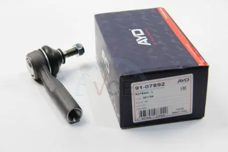 Наконечник поперечной рулевой тяги AYD 9107892